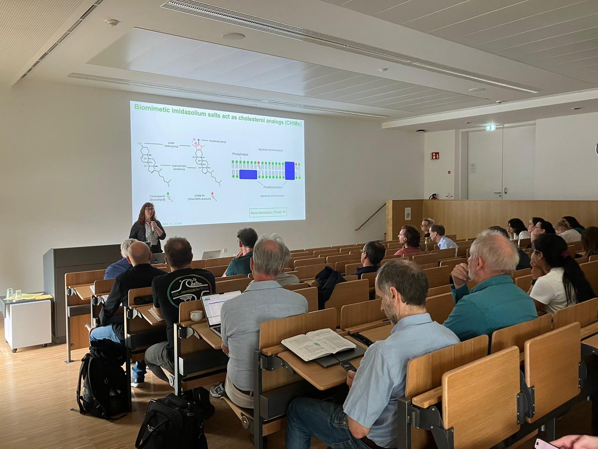 GloriusGroup's tweet photo. Great meeting on 'Molecular Mechanisms of Membrane Organization' organized by SFB 1348. 🎊✨

Kudos to Nele and the team for their active participation! 💪😊
https://t.co/xGSyAiKcX8

#Membranesubgroup #conferences https://t.co/WMvcLQ4jOi