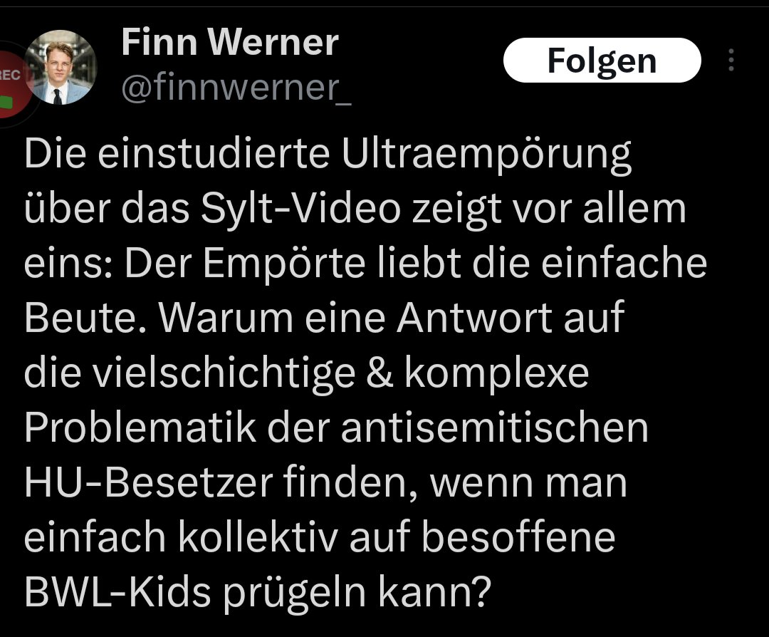 Wohlstandsverwahrloster Sozialdarwinismus 👇