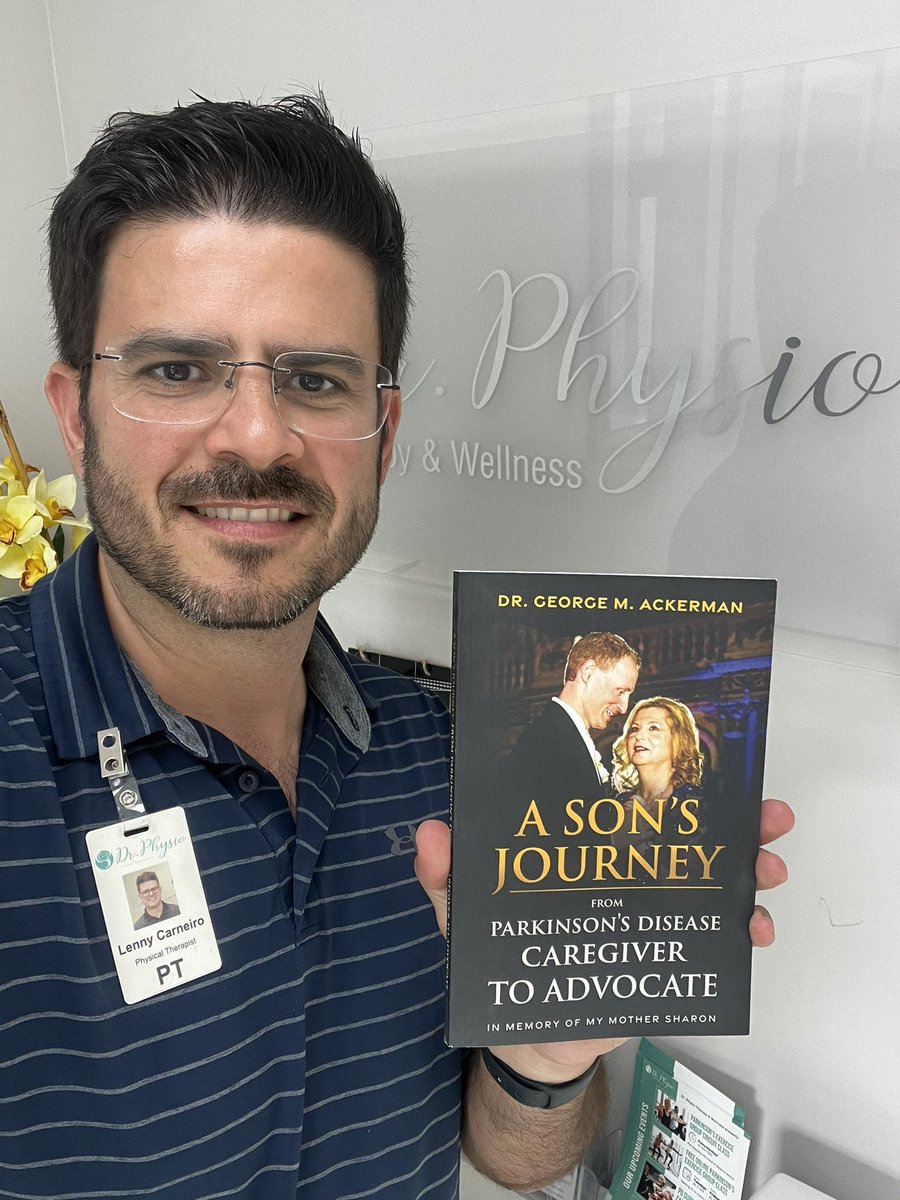Thank you @dr.physiotw for your support and friendship. We are truly in this together! Please help me ensure my mother’s memory is never forgotten… A Son’s Journey: From Parkinson’s Disease Caregiver to Advocate. The book is now currently on Amazon at a.co/d/gqUwKJX