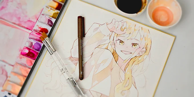 コミティアのお品書き、できました。【D51ab】"KiracnaDays"です。新刊は珈琲を画材として使ったイラストの作品集です。アルコールインクアートも始めました。あと既刊と原画などがあります。会場に持って行く原画/色紙は鋭意制作中なので順次お知らせします。#COMITIA148 #COMITIA148お品書き 