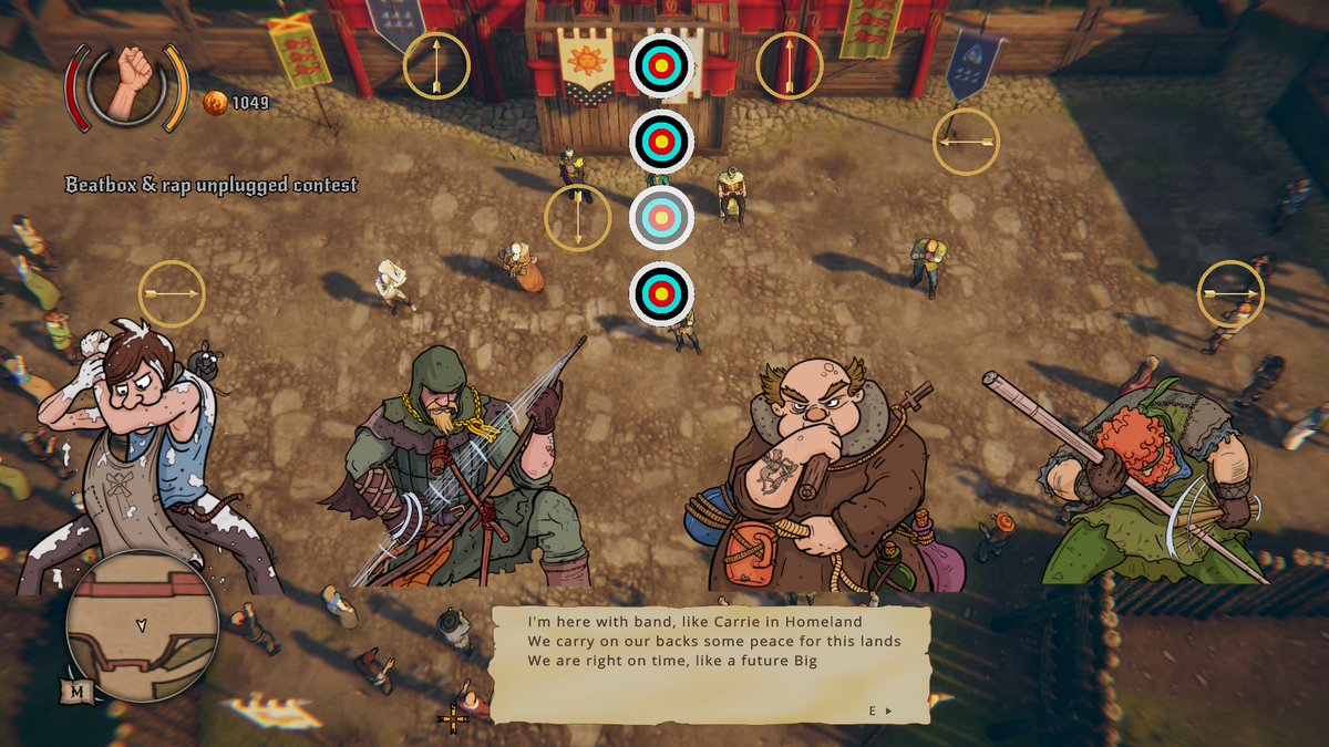 It's #ScreenshotSaturday! 🌟

Get a sneak peek at the hilarious adventures awaiting you in Robin in da Hood!

🔗 store.steampowered.com/app/2800320/Ro…

Get ready for a wild and humorous ride through medieval England as the legendary Robin Hood! 🏹

#GameDev #IndieGame #MadeWithUnity