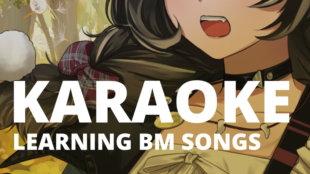 LunarisUrufi's tweet photo. Time to expand my BM song list!! 9pm GMT+8
https://t.co/TWH2zZrQgQ https://t.co/yREv5SGOFC
