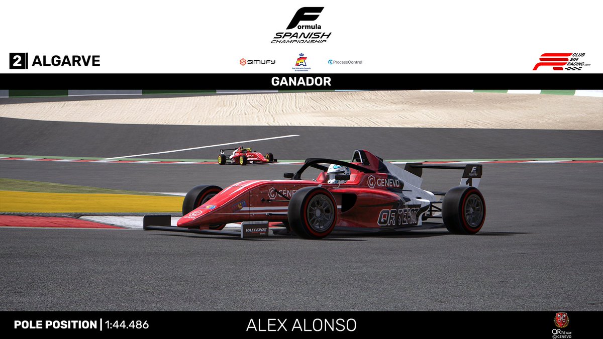 🏆 GANADORES FSCV '24 | 2 | Autódromo Internacional do Algarve #simracing #esports #virtual #motor #motorsport #españa #formula #algarve #portimao #portugal #f4