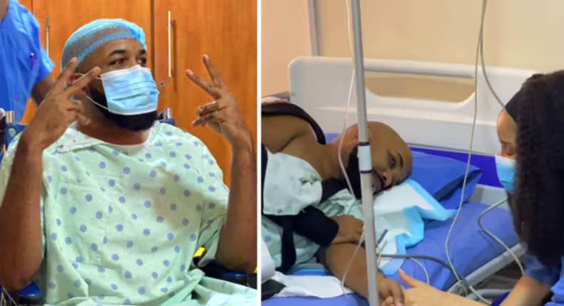 'Christ 4 Cancer Tumors 0' - Banky W says as he comes out of cancer surgery bit.ly/4bRjQ8Z