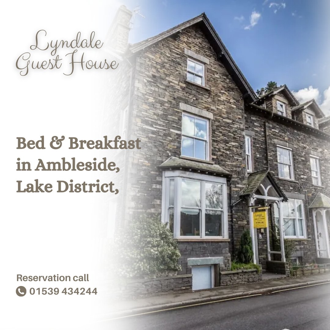 Wake up to a charming Victorian setting at Lyndale Guest House. Your peaceful retreat in Ambleside is a click away. 

Book your room now: lyndale-guesthouse.co.uk/rooms
