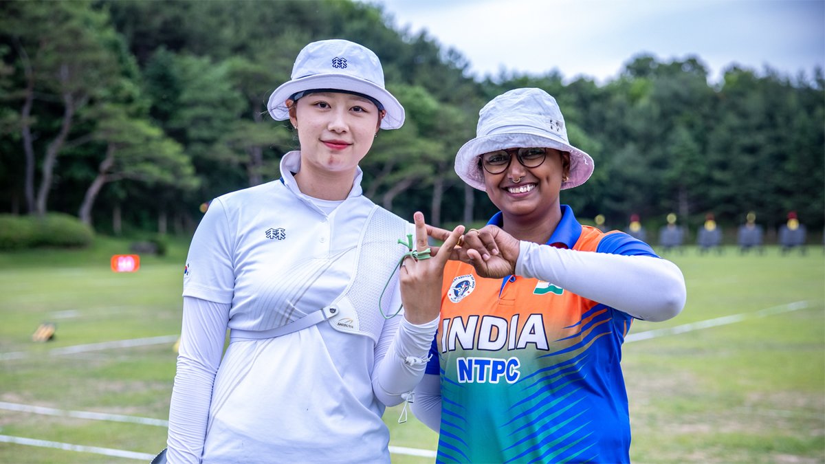 Archery World Cup Stage 2 Deepika Kumari enters semis, India's compound mixed team in final READ: toi.in/x1JoHa/a24gk #Archery #ArcheryWorldCup