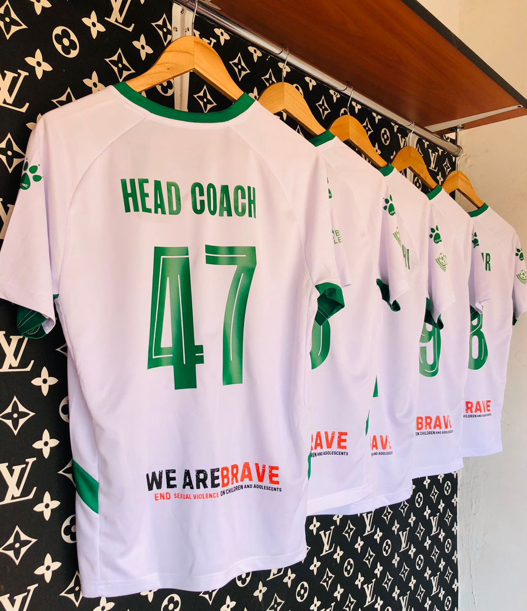 Just hours to @Butiki_League #MatchDay_2, and we are excited to reveal our #Season4 jerseys, proudly sponsored by @TouchTheSlumUG. Our focus is on 'Ending Gender-Based Violence on Children & Adolescents' under the #WeAreBrave campaign. #AredoFC #TouchTheSlum #ButikiLeague