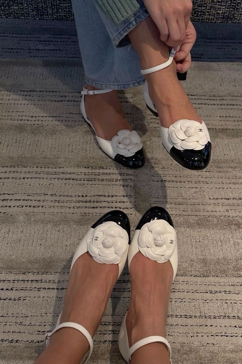 chanel ballet flats