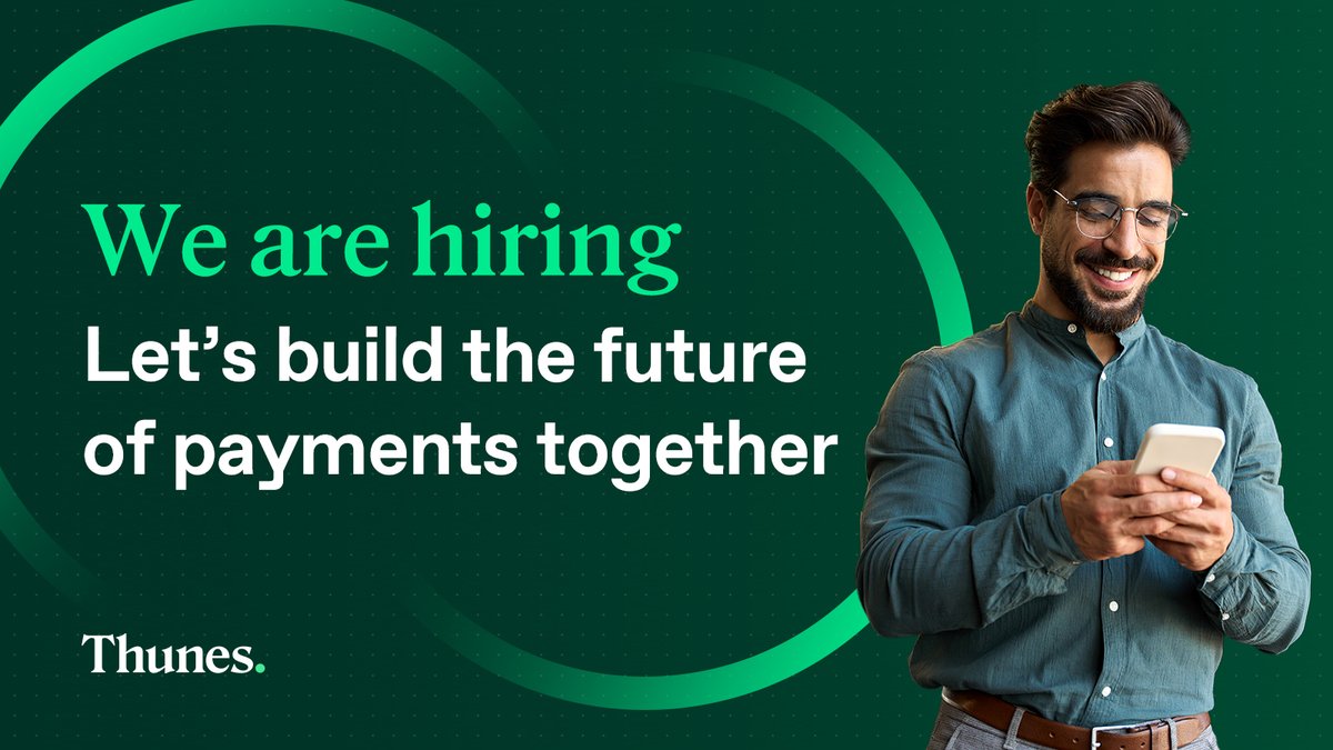 🌟 Are you looking for your next fintech role? Thunes is hiring for positions across its global offices. To view our full list of vacancies and learn more about life at Thunes, visit our careers page ➡️ thunes.com/life-at-thunes/ #Thunes #MoneyInMotion #WeAreHiring