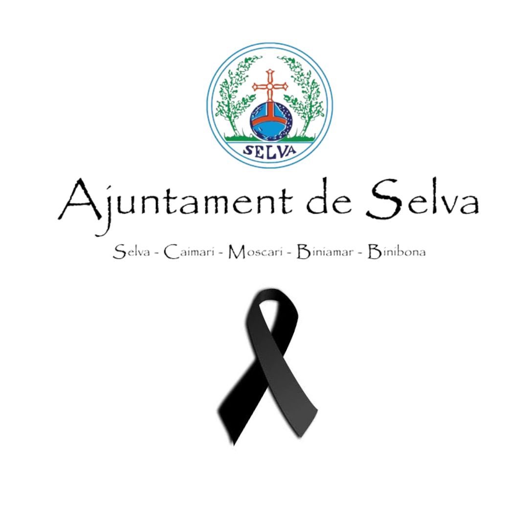 ⚫️ Des de l'Ajuntament de Selva volem mostrar les nostres condolences a les víctimes i familiars de la tragèdia d'ahir a la Platja de Palma.