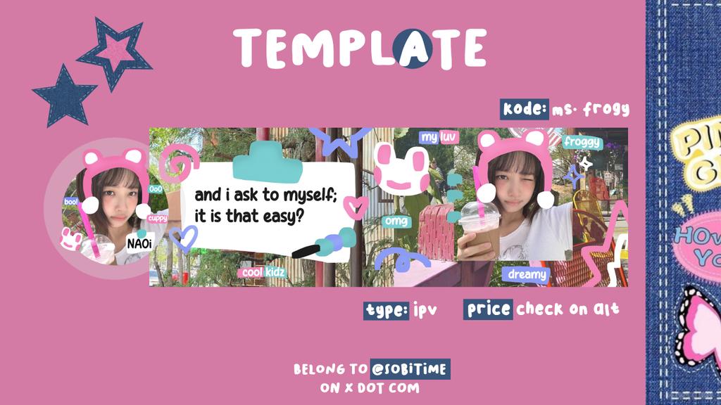 SOBiTiME's tweet photo. help repost bole? makasih banyak. ♡

hai aku punya template layout moodie deco yang bisa kamu bawa mulai dari sekarang nih, bisa full dan cicil w dp 50% max seminggu. beginner friendly dan harga terjangkau! go grab yours! harga cek alt. 🏹

#zonauang #zonaba https://t.co/Us8ggokOfk