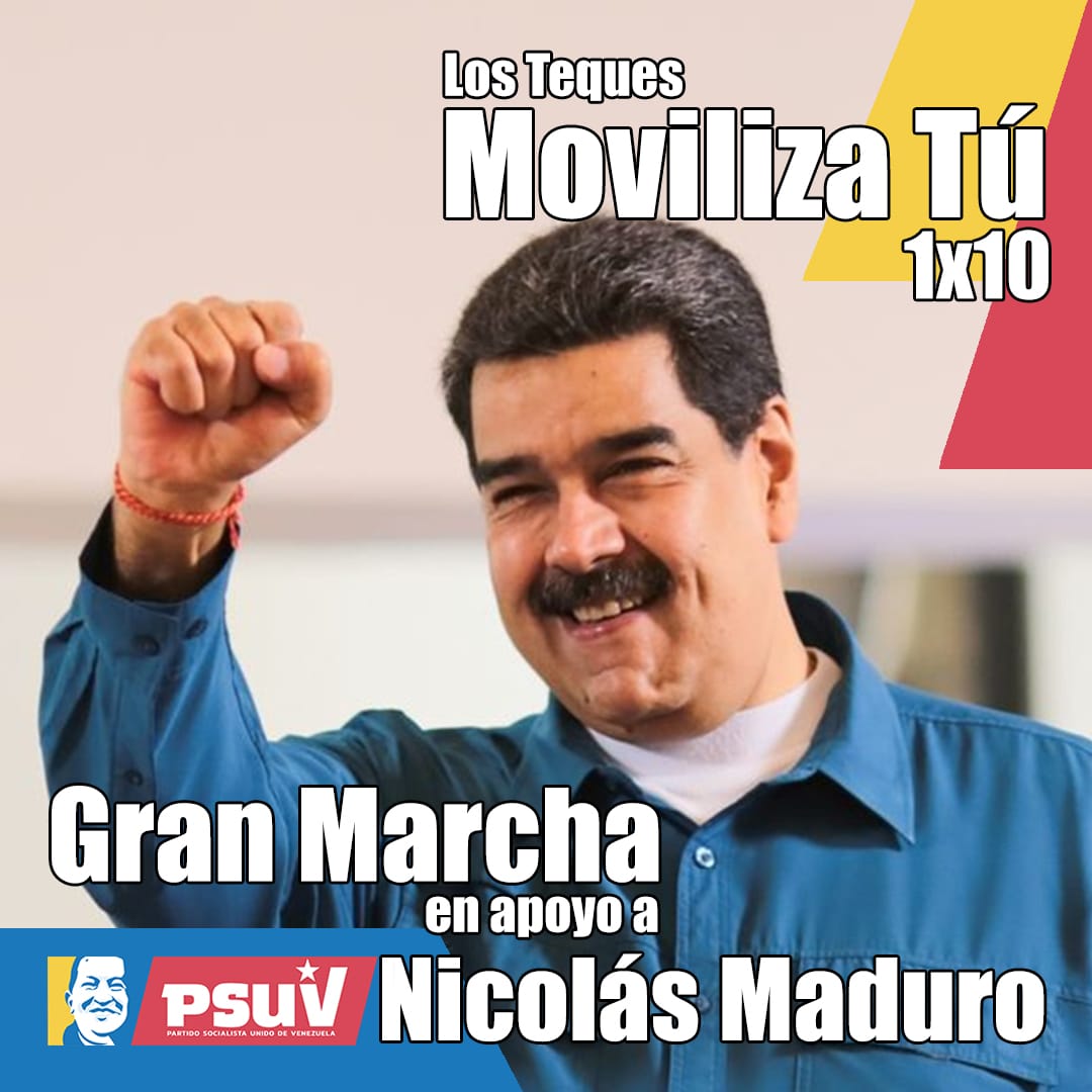 Los Altos Mirandinos hoy se movilizan en apoyo al presidente @NicolasMaduro #VerdadDelPueblo #LaEsperanzaEstáEnLaCalle