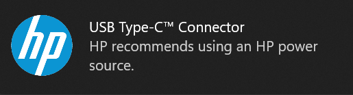 Oh, <a href="/HP/">HP</a> you seriously need to shut up about this. I connect my HP laptop to two Type-C monitors, which provide enough power.

I understand you need to earn money, but this recommendation is bad, and self-serving.