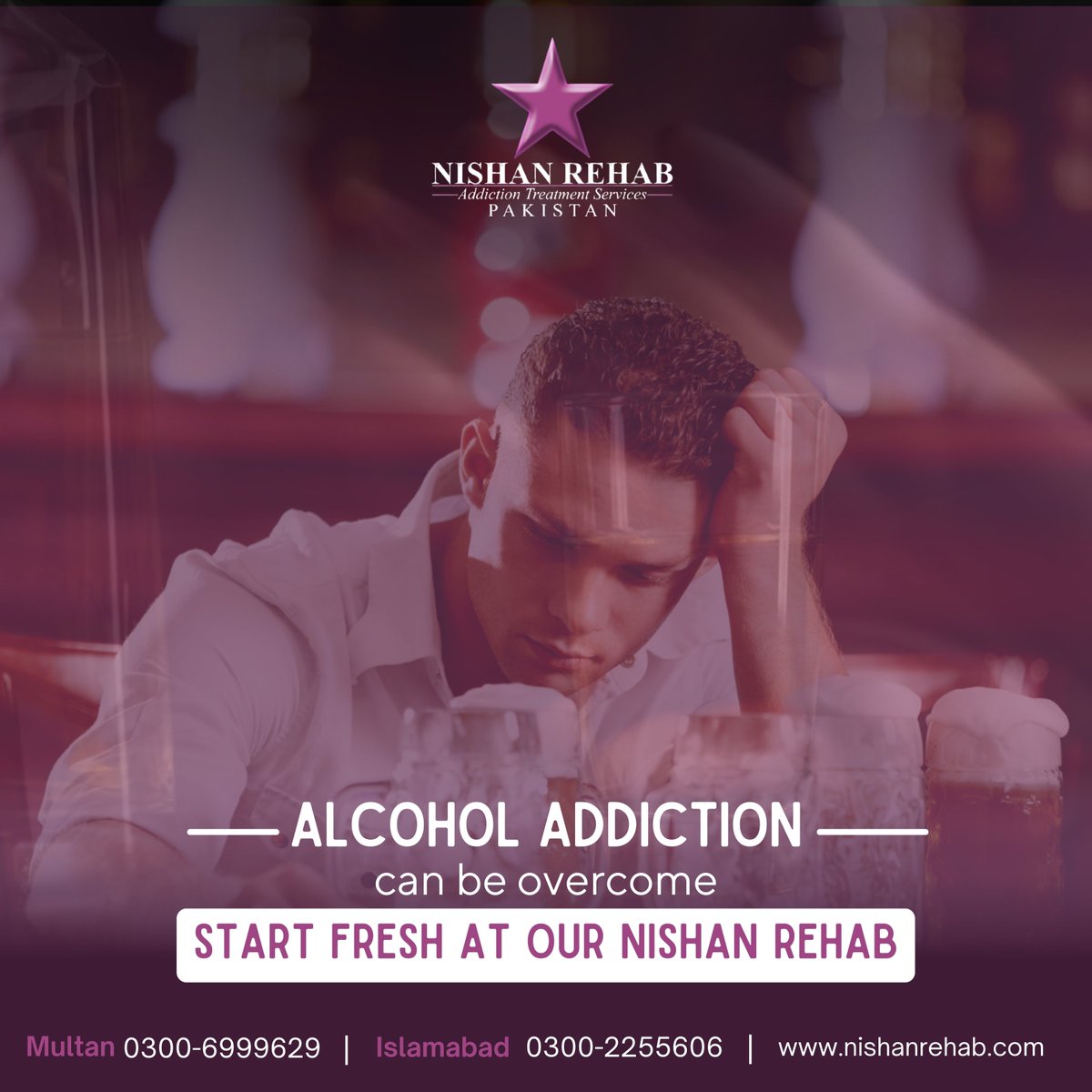 Embark on a journey to overcome alcohol addiction and start anew at Nishan Rehab. ✨
Our dedicated team provides personalized care and support💙

#journey #addictionrecovery #recoveryispossible #NishanRehab #prioritize #discover #recovery