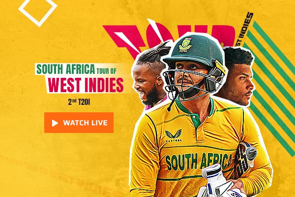 West Indies take a 1-0 lead after a dominating start. Will the Proteas stage a comeback? Tune in to the 2nd T20I exclusively on FanCode! . . #WIvSA #FanCode