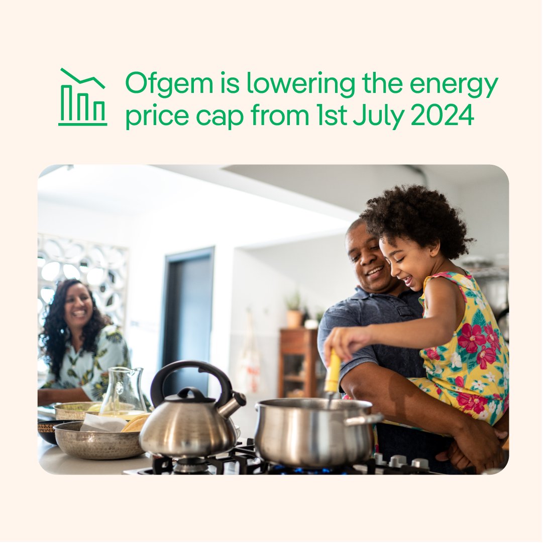 Today @ofgem announced that the quarterly energy price cap will be decreasing from the 1st of July 2024. Learn what that might mean for you on our price cap blog: scottishpower.co.uk/blog/price-cap…