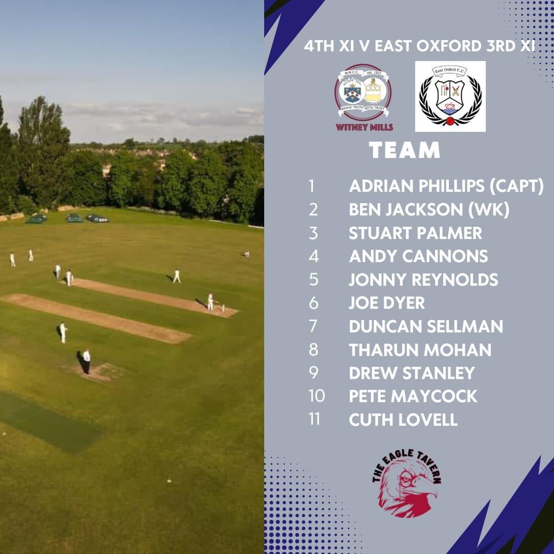 Witney Mills C.C (@witneymillscc) on Twitter photo Tomorrow's <a href="/Cherwellcricket/">Cherwell Cricket League</a> teams are in. Good luck to all and thanks loads to all our fantastic sponsors!! The 1st XI are at Newland tomorrow. The action kicks off at 12.30pm and the bar will be open all day. Tomorrow's <a href="/Cherwellcricket/">Cherwell Cricket League</a> teams are in. Good luck to all and thanks loads to all our fantastic sponsors!! The 1st XI are at Newland tomorrow. The action kicks off at 12.30pm and the bar will be open all day.