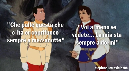 Prìncipi sessisti #cenerentola #labellaaddormentata