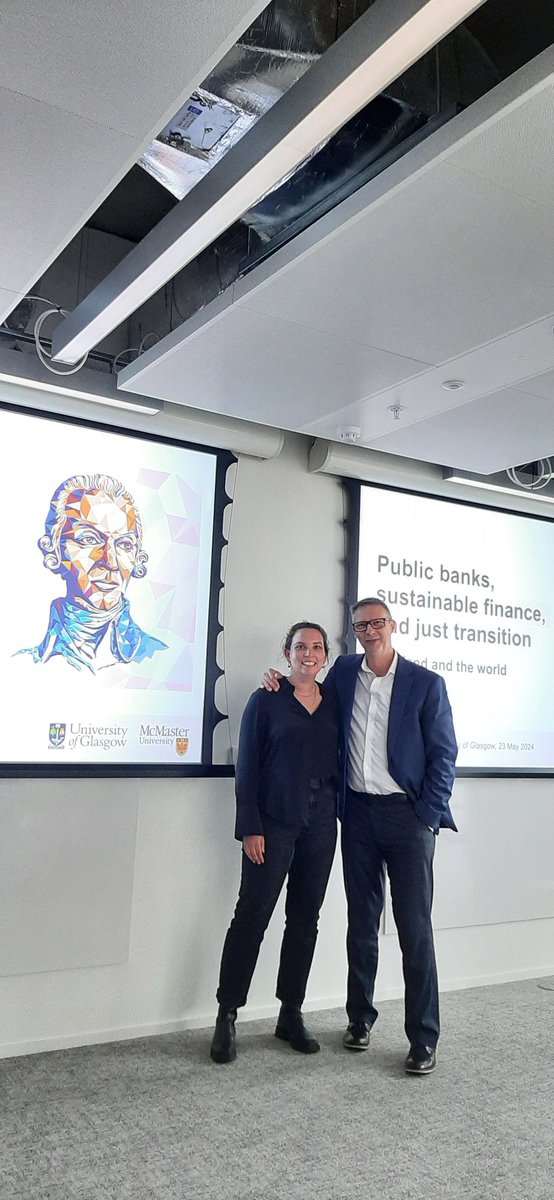 Super workshop @UofGAsbs hosted by Franziska Paul ... academics, trade unions, think tanks ... all interested thinking about what #publicbanks can do for green and just transitions. Amazing! @public_banking @McMasterSocSci @McMaster_IGHC @PSIglobalunion @TUED_global @TNInstitute