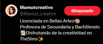 NiaaV_97's tweet photo. More lies from my stalker @mamut_creativo #mamutcreativo mamutcreativo. She loves to say she's a teacher, but she's in the game 24 hours a day. Her husband has to cook for her 'cause she can't stop playing (harass) . How privileged I am to be supported without working. Her words https://t.co/rMK7x5hi0I