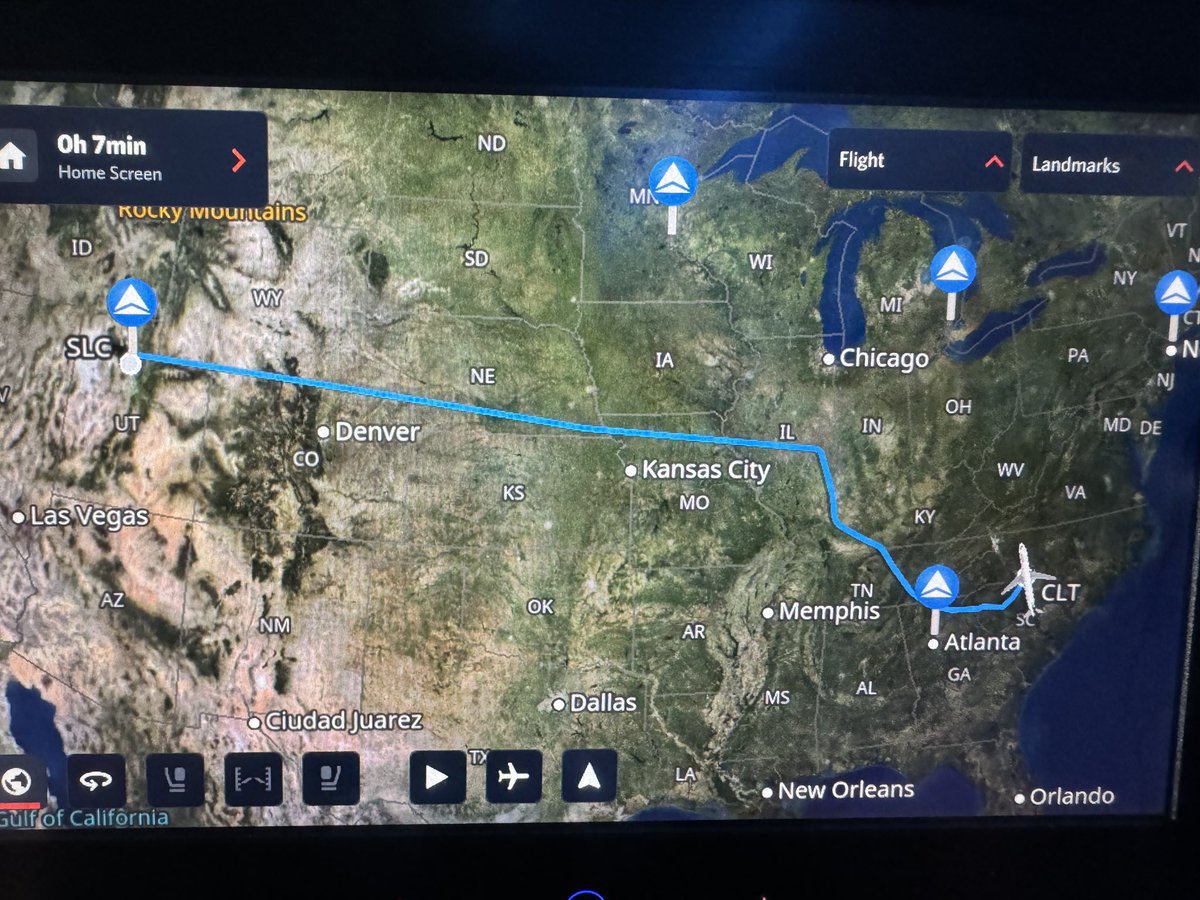 Shout out to <a href="/Delta/">Delta</a> airlines. The flight crew did an amazing job flying around the storms yesterday from Salt Lake City to Charlotte. Thank you!