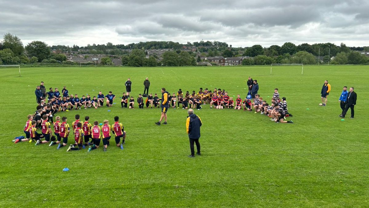 A massive congratulations to @BrigshawPE and @pe_tfa, who progress to our Rhinos 9s Finals Night, following a very competitive Year 7 play off yesterday!🔥🦏 Well done to all involved, including @TempleMoorHigh, @TrinityAcademyL, @TMA_PE, @DeltaGarforth and @RalphThoresby👏