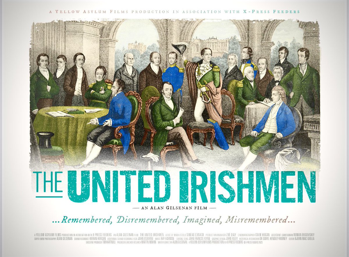 Thanks to everyone who attended last night’s London screening of The United Irishmen in the beautiful @Olympic_Cinema @yellowasylum @HistIreHedge #unitedirishmen