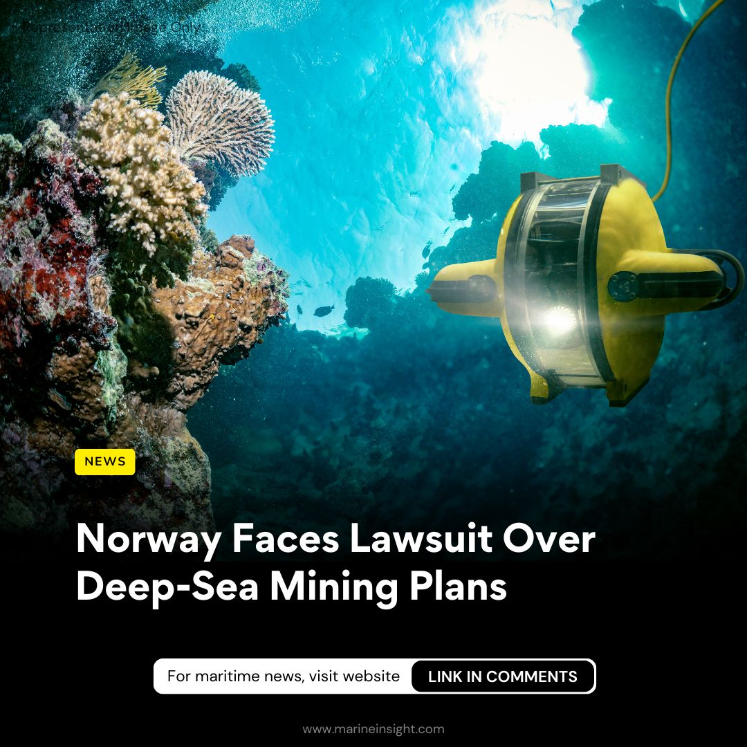 What's your take on Norway's #deepsea mining approval amid environmental warnings? WWF-#Norway is suing the government for approving deep-sea #mining without proper impact assessment, claiming it violates #Norwegian law. To Know More Visit marineinsight.com/category/shipp…