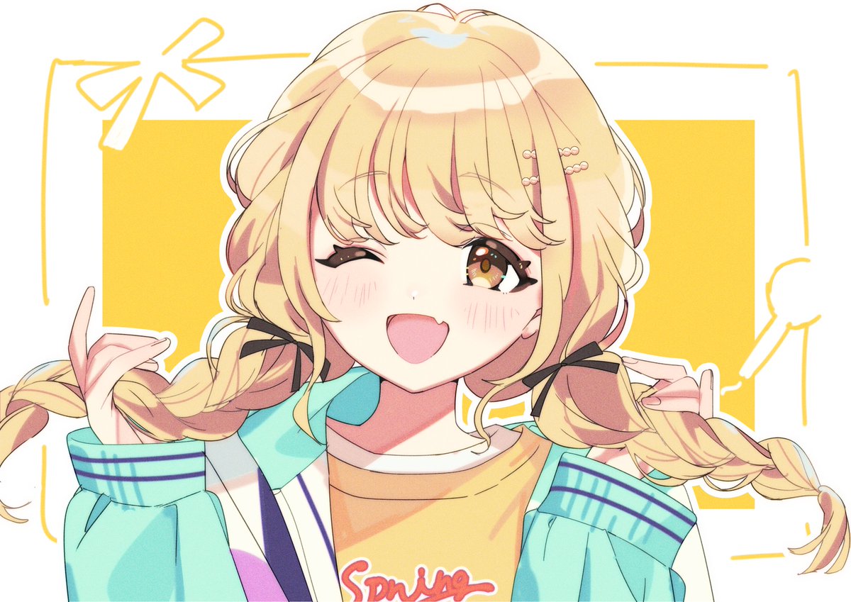 ことみページ ことねちゃんの三つ編みが可愛い！！！！！ #学園アイドルマスター #学