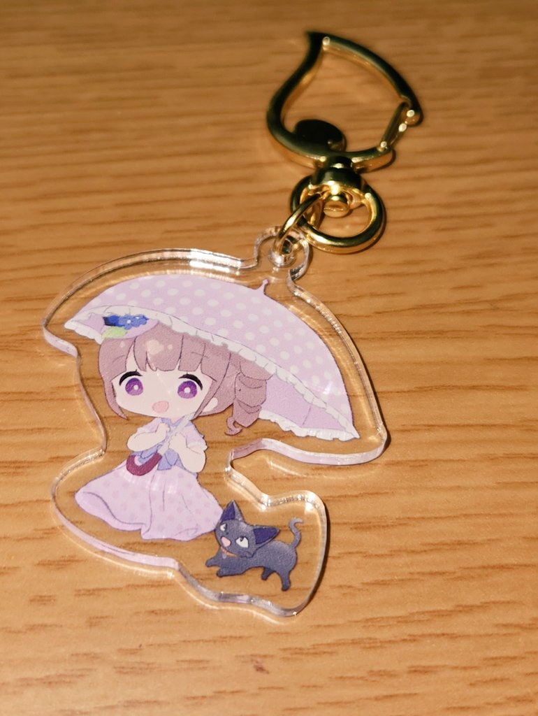 アクキーかわいく出来上がっております～✨
#アク達で作ってみた