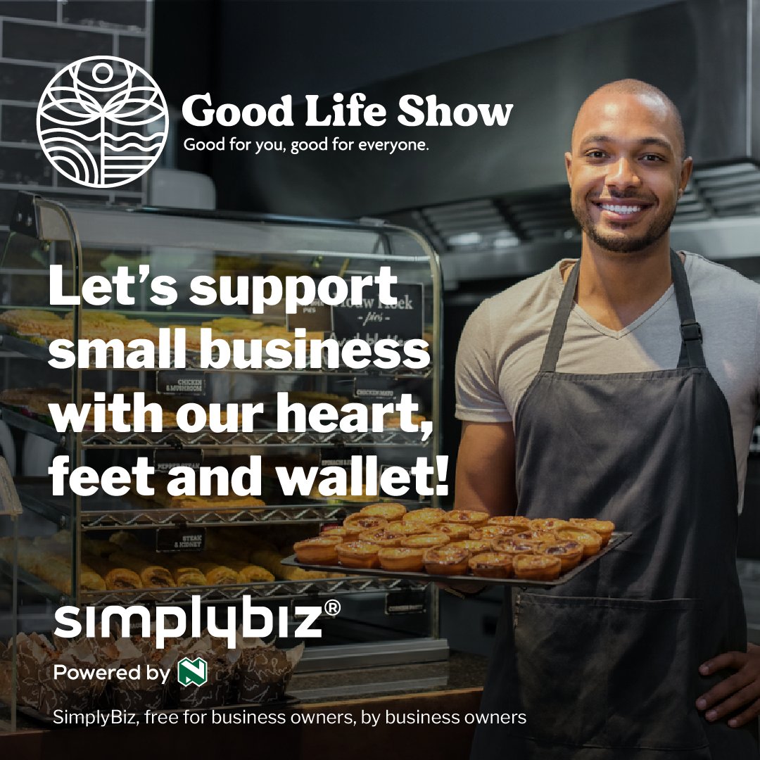 Look out for the SimplyBiz SME Pavilion at the Good Life Show, where over 60 up-and-coming businesses will be exhibiting their goods and tantalising your tastebuds!

Quicket links: 
qkt.io/GoodLifeShow-C…
Book tickets now and save 20% with promo code GOODLIFESHOW20.