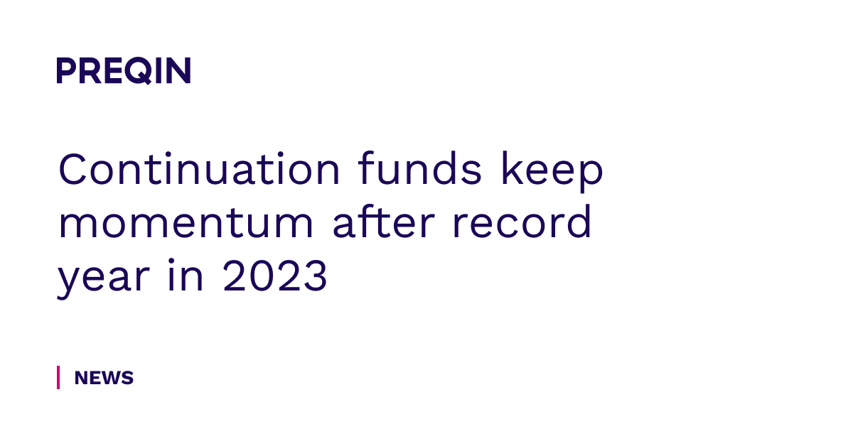 Preqin's tweet photo. The number of continuation funds jumped 48% in 2023. With the trend gaining momentum in 2024, LPs are looking closely at how they can maximize value in the process. 

Read more: https://t.co/Ai31L5AdCt

#ContinuationFunds #privatemarkets #alternativeassets https://t.co/Jzxpxz1LYM