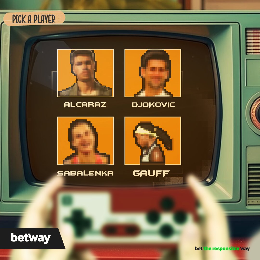 Betway_za's tweet photo. ๐น๏ธIf you had to select 1โฃ male and 1โฃ female player to win every game in the #RolandGarros who would you select?
#PickYourPlayer https://t.co/V9X9ydgLT2
