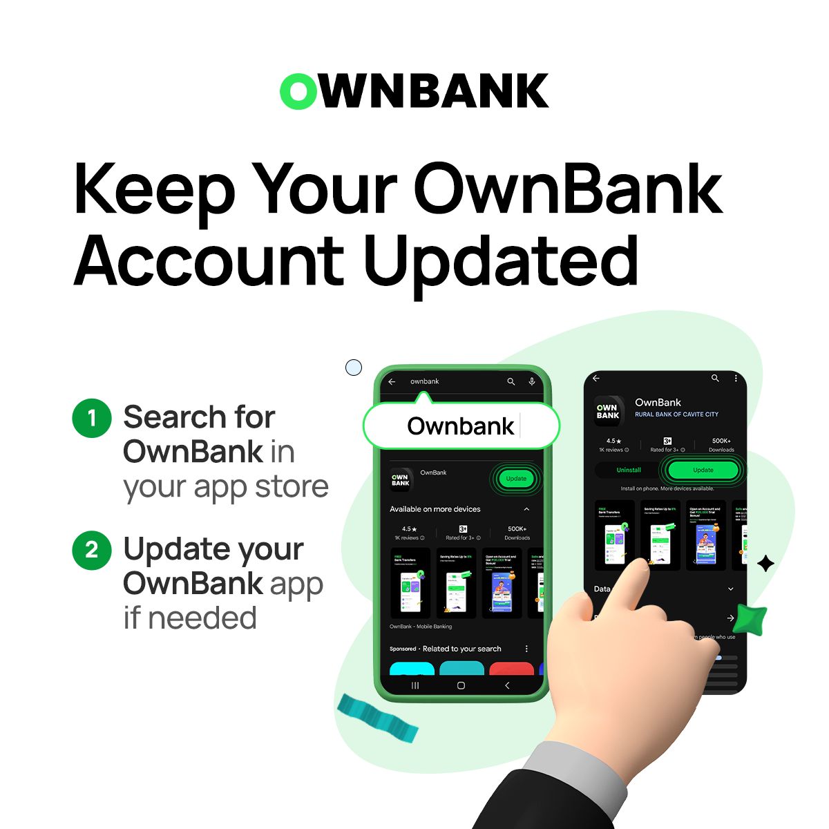 OwnBankPH's tweet photo. 🛡 Always keep your smartphone and OwnBank app updated to get the best security possible. Here's how to ensure you have the safest app and phone software version. 
---
New to #OwnBank? Discover the ease of opening an online bank account in just 1 minute:🔗 https://t.co/IweZbwBdD6 https://t.co/OkZ0r8eqMj