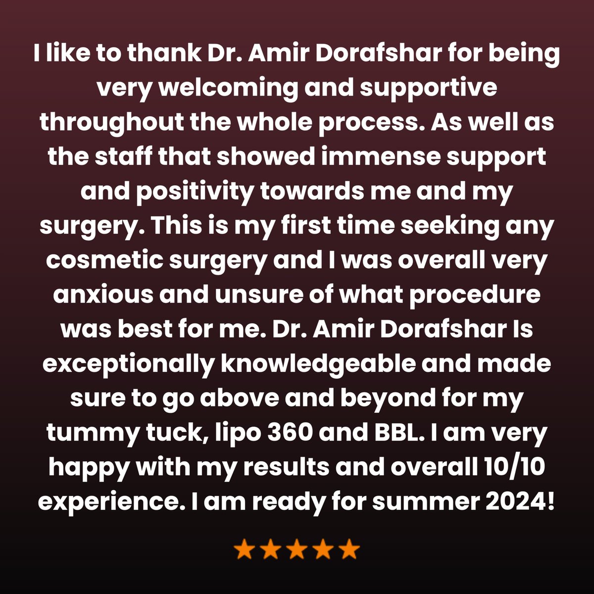 EvolveYourLife_'s tweet photo. Another kind review from a lovely patient!

☎️ (312) 278-9000
📧 info@evolveyourlife.com
🌐 https://t.co/LXmWRveTz6
.
.
.
#evolveyourlife #lakecountyplasticsurgery #plasticsurgery #plasticsurgeon https://t.co/0iqK6B2UDm