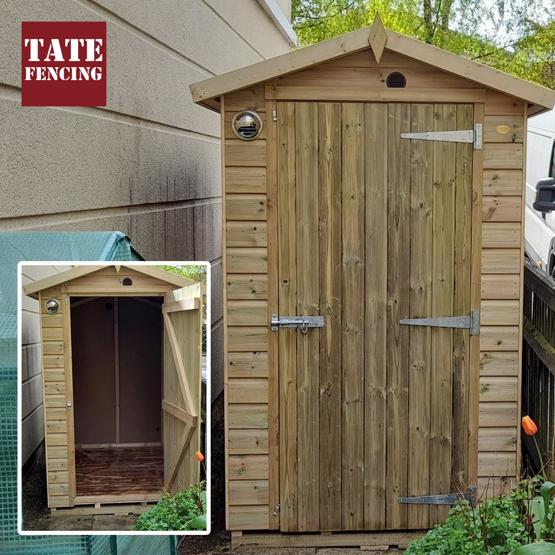 1.2m x 1.8m Gable Shiplap Shed Install 
📍 Tunbridge Wells, Kent

#shiplapshed #gardenshed #gardenstore #gardenstorage #shed #shedinstall #tatefencing