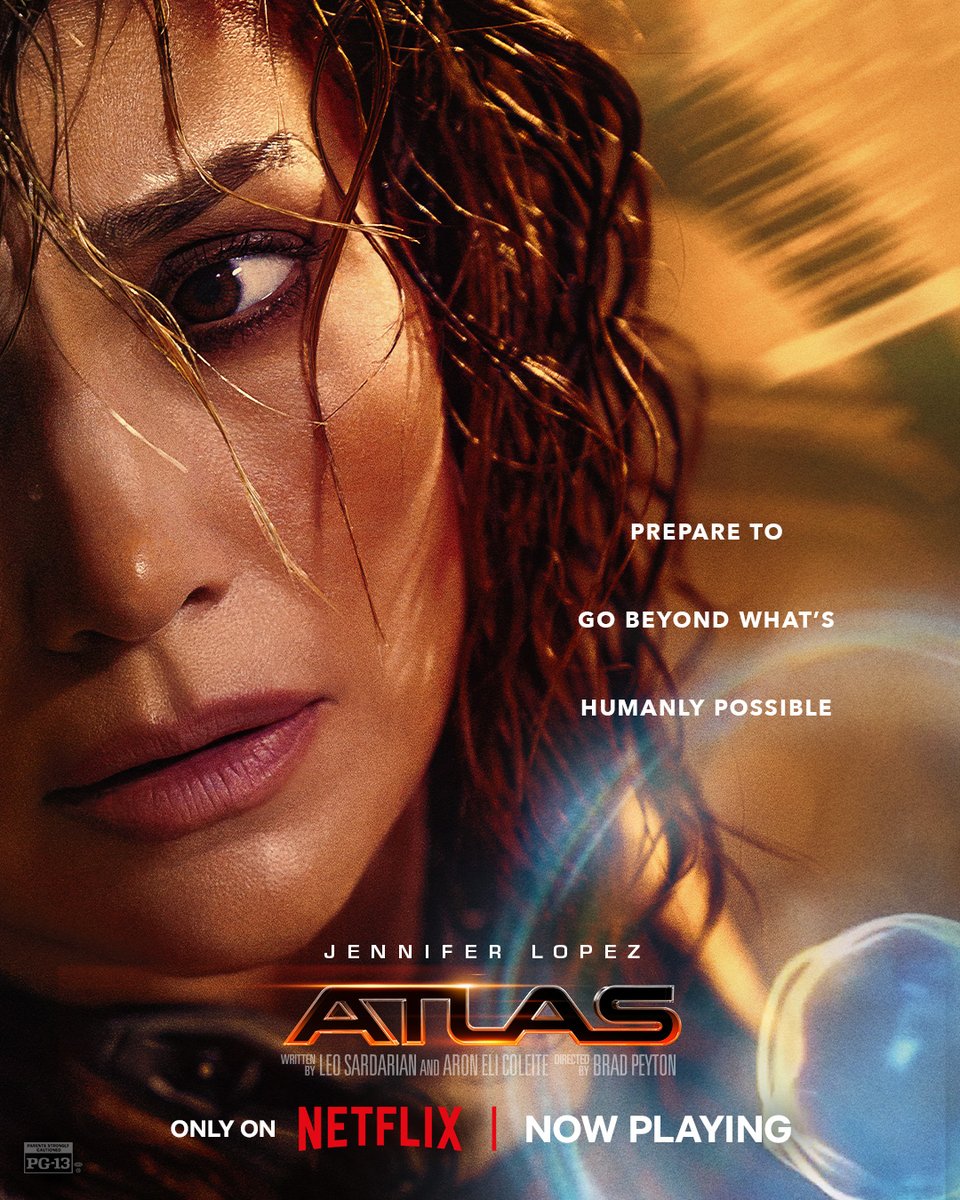 AI, a renegade robot, and Jenifer Lopez? It can only mean some great sci-fi action. Don't miss @NetflixUK's Atlas! Premieres today 🙌