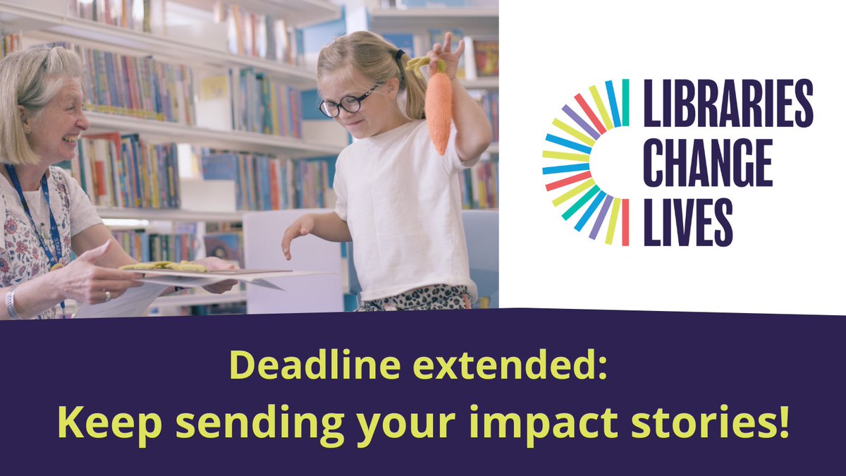 In light of the #GE24 announcement the #LibrariesChangeLives portal remains open for you to submit your stories to show MPs & parliamentary candidates what libraries have to offer, and their importance in communities. Keep sharing your brilliant stories! cilip.org.uk/page/LCLW-case…
