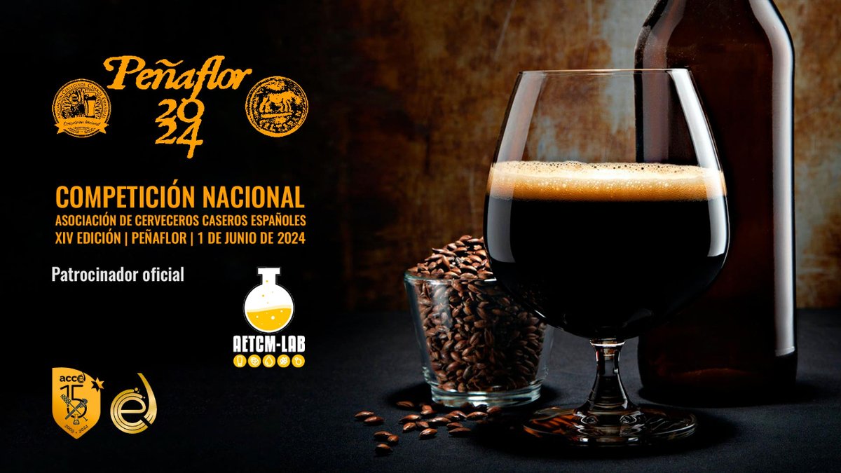 Nuestras compañeras de la <a href="/AETCMCERVEZA/">Asociación Española de Técnicos de Cerveza y Malta</a> ofrecen un análisis físico-químico y microbiológico de cerveza para la campeona de la XIV Edición de la Competición Nacional en Peñaflor!!