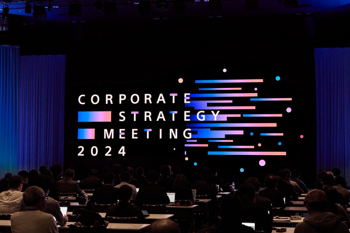 Watch highlights from Sony Group’s Corporate Strategy Meeting 2024 on YouTube: youtu.be/I-Bt7LuaVi8
Chairman and CEO Kenichiro Yoshida talked about the direction of our management and real-time creation, while President, COO and CFO Hiroki Totoki focused on our long-term