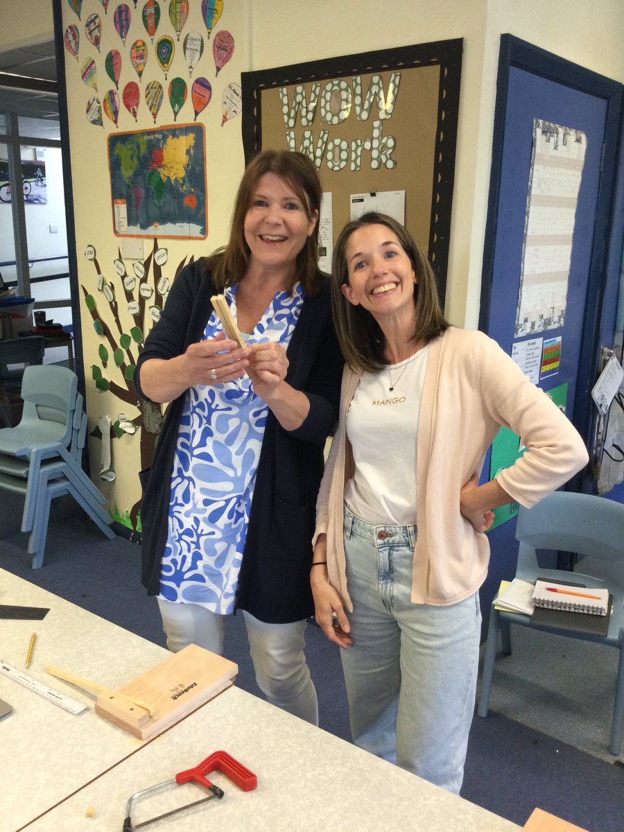 stlukesschoolsw's tweet image. Great fun on our INSET day with @DTassoc and @MakerSafety reviewing and practising how we use tools safely in Design and Technology! #hacksaws #bench hooks 🪚🔨📏