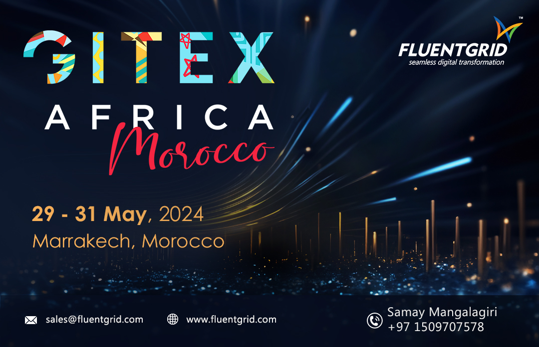 Meet Samay Mangalagiri, our Country and Region Head (MEA), at GITEX AFRICA 2024, Morocco. Discover how Fluentgrid's robust software products and turnkey solutions are driving the digital transformation of #SmartCities and #PowerUtilities worldwide.

Let’s connect at the venue