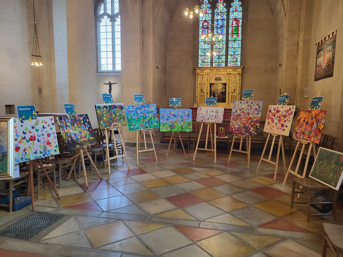 We want to thank everyone who placed a seeded-paper butterfly on one of our canvases in remembrance of their loved ones. The canvases were displayed at our Thankful service earlier this month. The butterflies will be planted in our garden at the Hospice and at our Haverhill Hub.