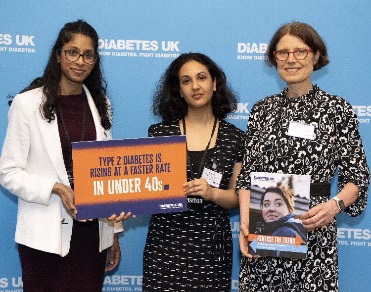 Grateful to wonderful medical leaders @NHSBartsHealth Dr Evelien Gevers, Dr Myuri Moorthy & Dr Meera Lawda 4 work supporting young people & young adults with Diabetes type 3 #Diabetesisserious ‘We have a generational opportunity to improve millions of lives’ #youngbartshealth