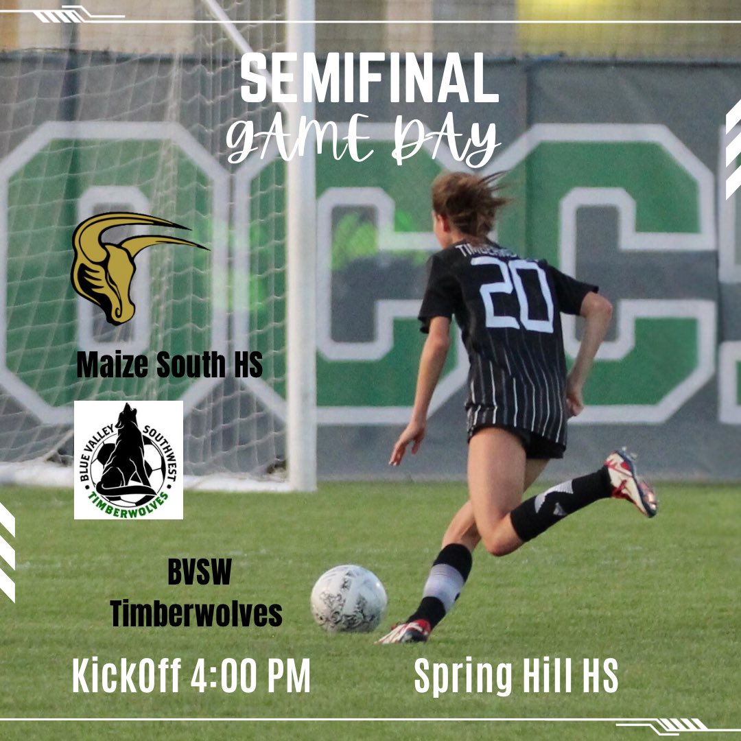 BVSW Girls Soccer (@swgirlssoccer) on Twitter photo It’s here! GAME DAY!!
Join us at 2:00 for a send off at BVSW, and again for a 4:00 Kick off at Spring Hill. Tickets are available through GoFan.
#protectthepack #roadtostate #finalfour
<a href="/BVSWSoccer/">Erik Jones</a> It’s here! GAME DAY!!
Join us at 2:00 for a send off at BVSW, and again for a 4:00 Kick off at Spring Hill. Tickets are available through GoFan.
#protectthepack #roadtostate #finalfour
<a href="/BVSWSoccer/">Erik Jones</a>