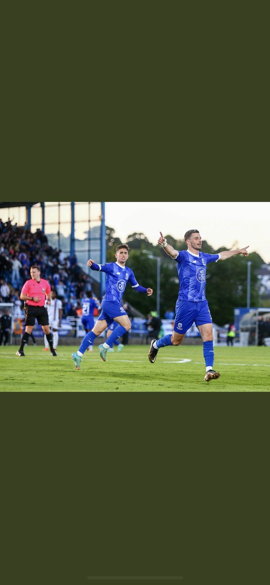 What a win last night in Waterford. First hat trick of my @WaterfordFCie career and hopefully not the last. Still life in the old dog yet 🔵⚪️