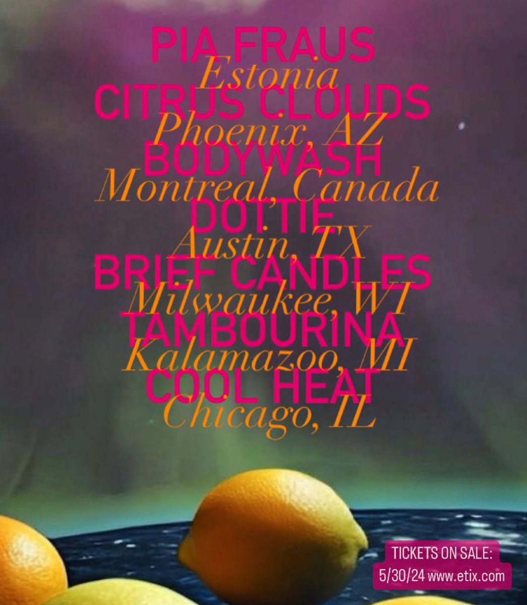 Hey all!

We’ll be playing @ this year’s @kalamashoegazer  festival on September 14th at @bellseccentriccafe in Kalamazoo, MI tix on sale 5/30/24 etix.com