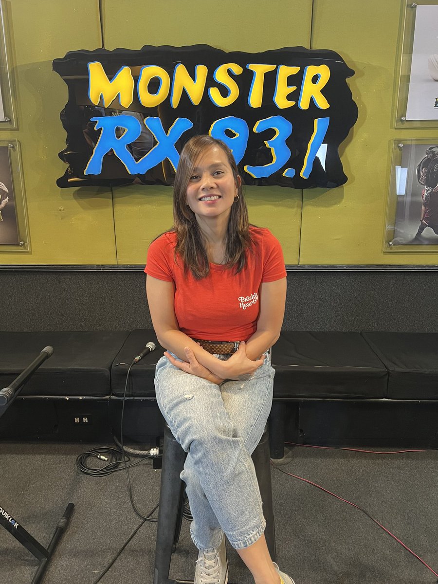 We’ve got a 2000s OPM legend in the house! Tune in as @KitchieNadal treats us to a few songs and talks about her upcoming concert LIVE NOW on the Monster 🎹🎶 #KitchieNadalGoesAllOut #RX931 #IAmAMonster