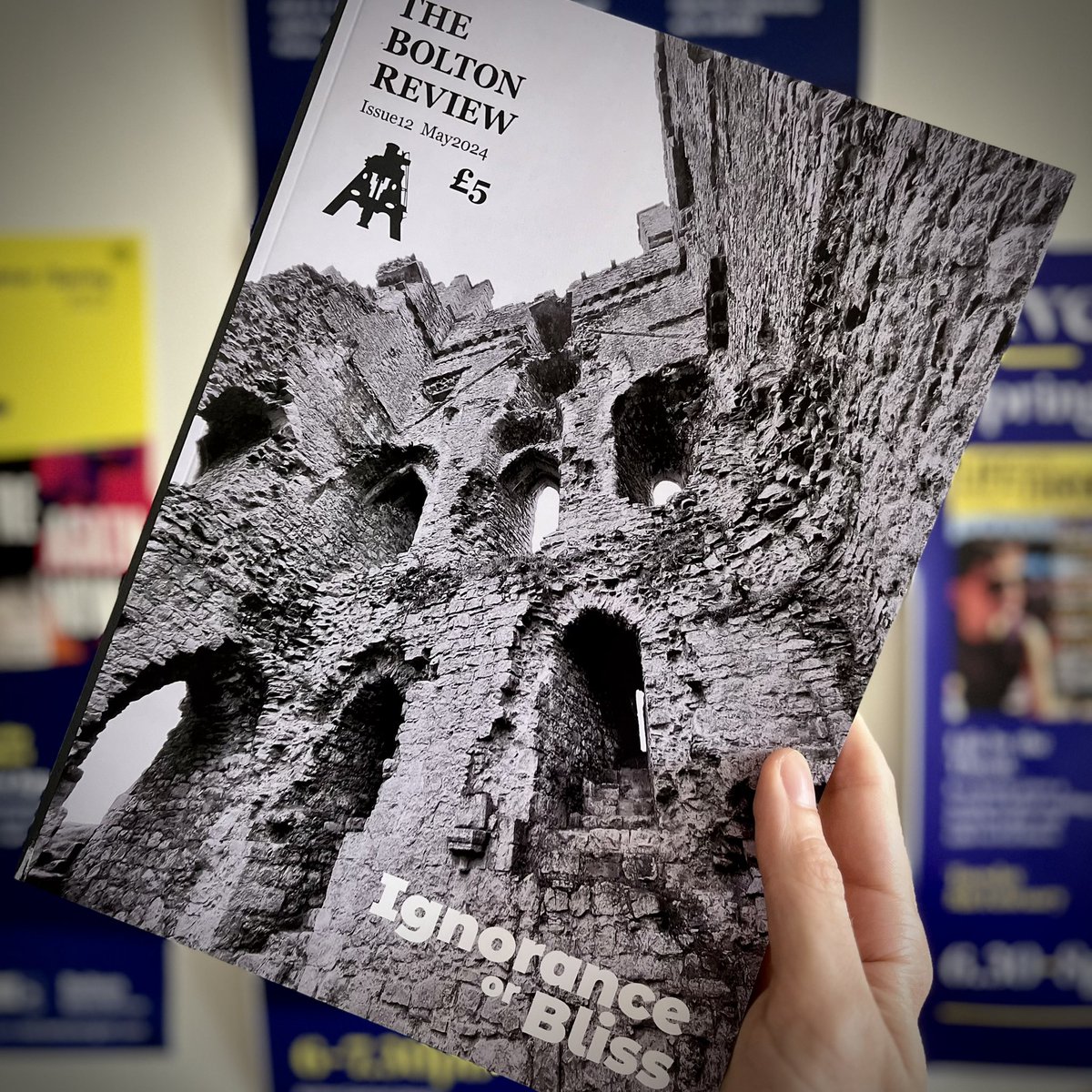 Here’s a sneak peek of the latest edition of <a href="/TheBoltonReview/">The Bolton Review</a>: Ignorance or Bliss! As always, the magazine is edited entirely by our English &amp; Creative Writing students, and features new poetry, prose, script &amp; more. Get your copy by emailing Dr Evan Jones: e.jones@bolton.ac.uk