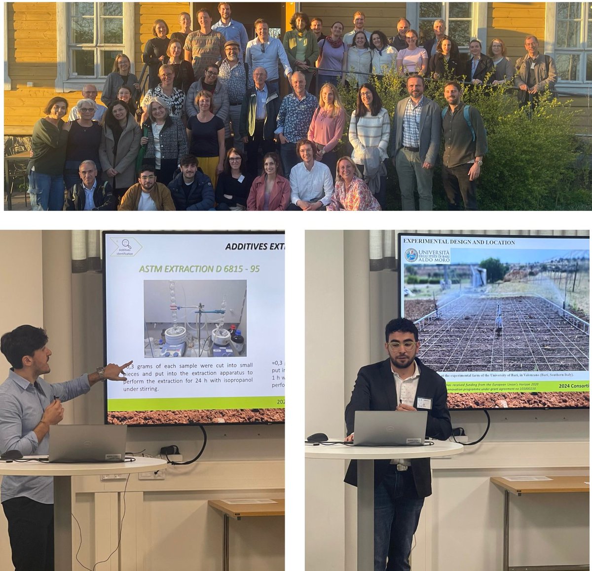 🌱Ad #Helsinki nell’ambito del progetto #Horizon2020 <a href="/PapillonsUe/">Papillons_EU</a> , l’#ipcb_cnr ha presentato i primi dati sulla #sostenibilità delle plastiche e #Bioplastiche agricole in relazione al rilascio e agli impatti delle micro e #nanoplastiche nei suoli europei.